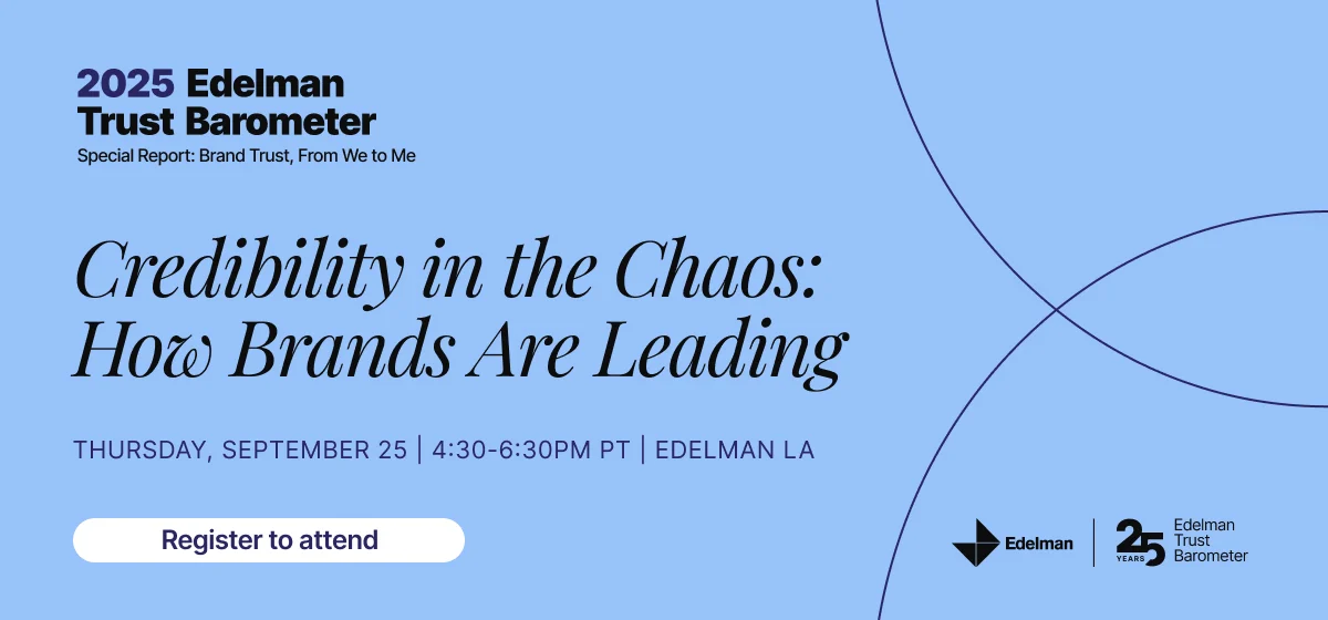 Edelman Trust Barometer Special Repor