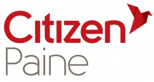 Citizen Paine logo PMS