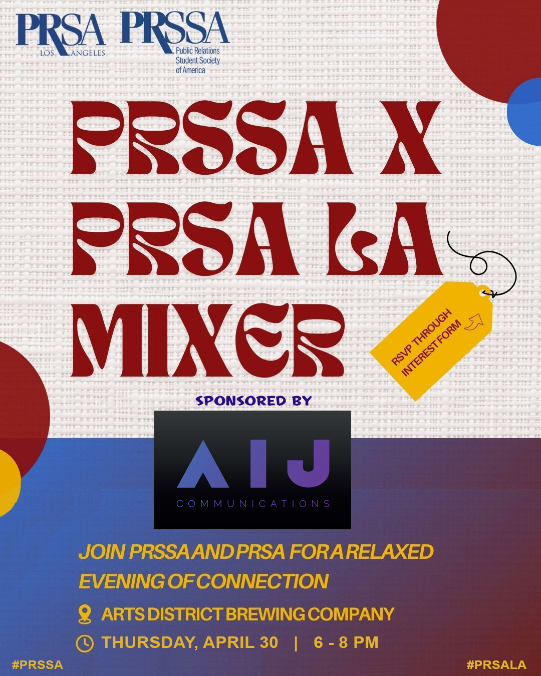 PRSSA Mixer